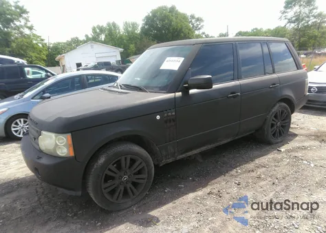 2007 Land Rover Range Rover Hse из США, поврежденный, VIN SALMF15447A255250